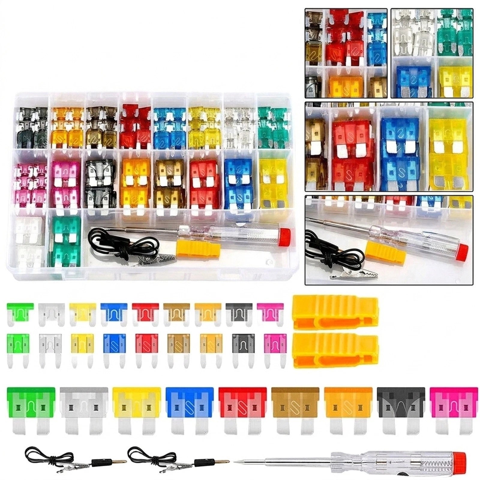 Fuse Assortment Kit 306 Pcs for Efficient Circuit Protection