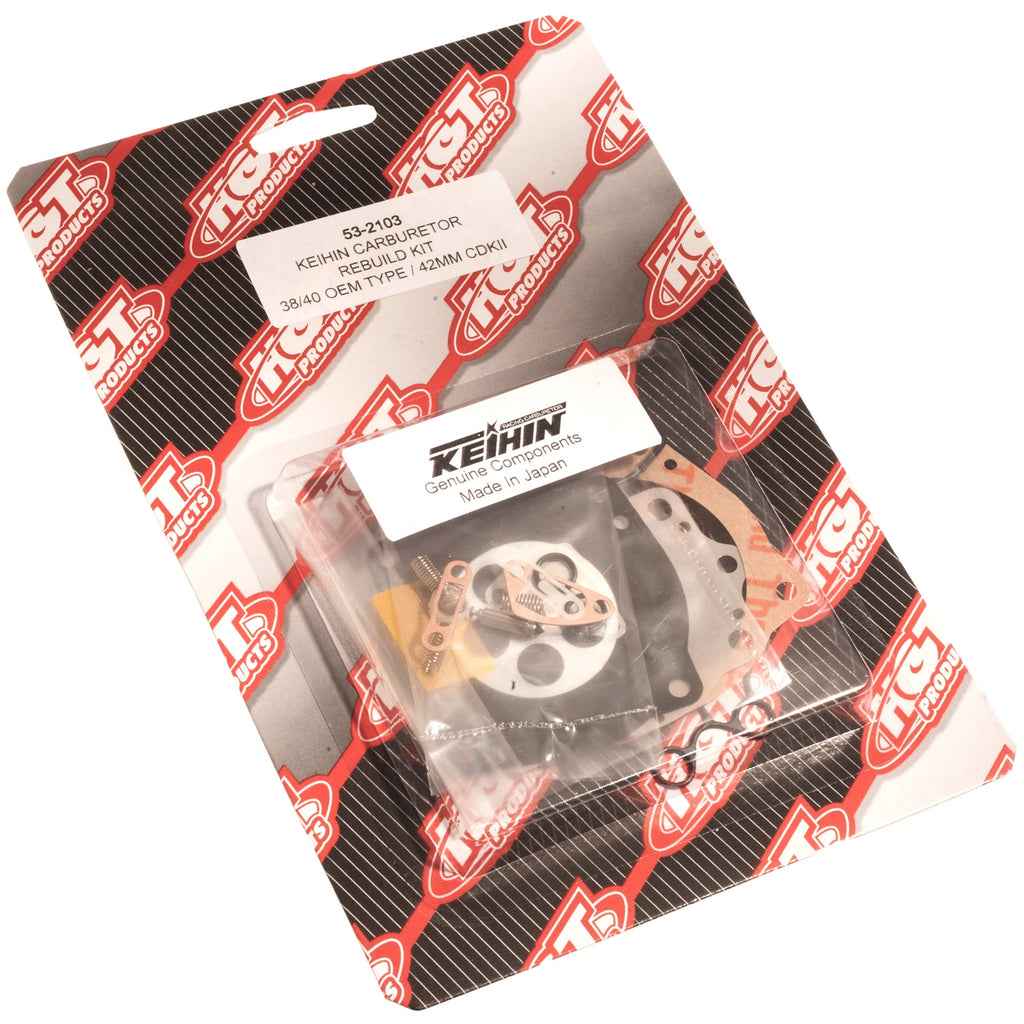 Keihin CDK 2 Carburetor Rebuild Kit for Kawasaki 750 900 1100 (1973–1989)