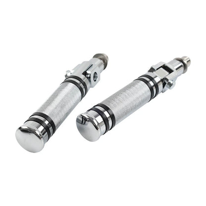 CNC Foldable Footrests Footpeg Pedals for Universal Motorcycle