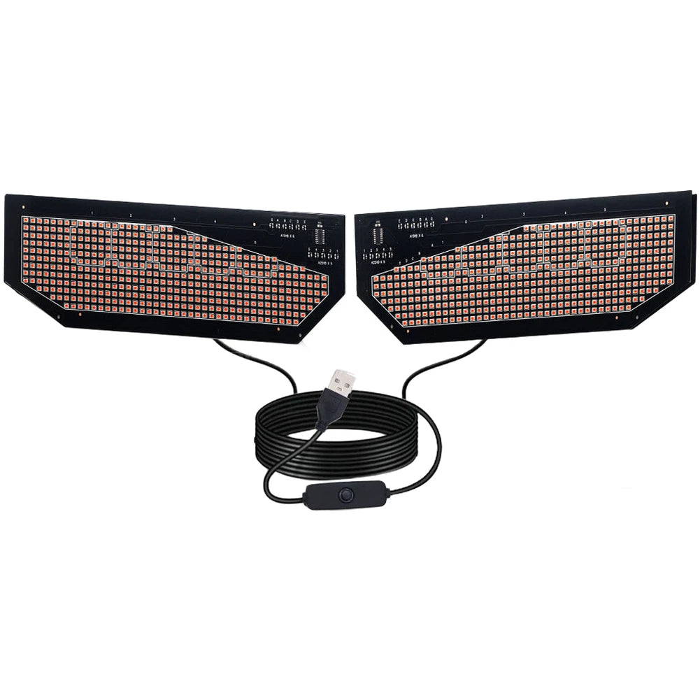 Dynamic LED Devil Eye Car Decoration Light with USB Power for Autos