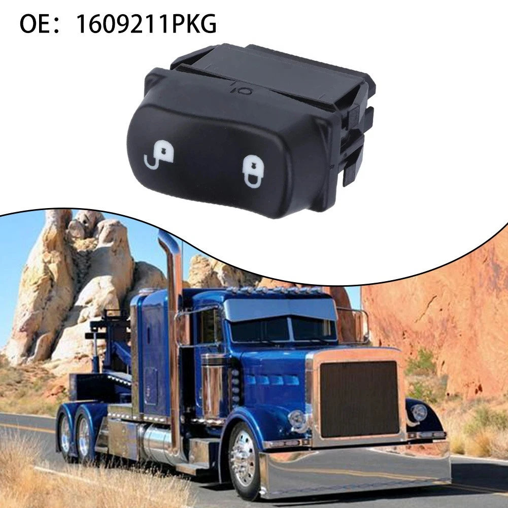 Replacement Door Lock Switch Button for Peterbilt Truck (1609211PKG)