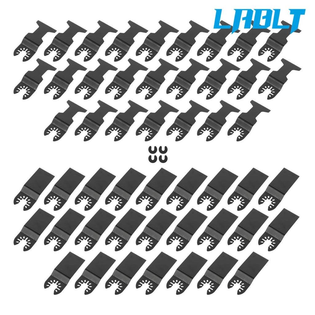 50-Pack Oscillating Tool Blades for Universal Use (High-Carbon Steel)