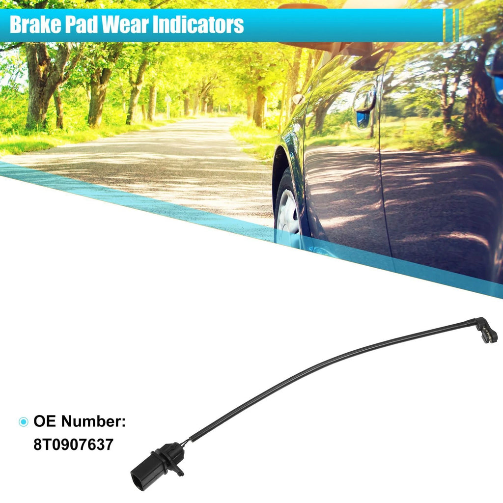 Brake Pad Wear Sensor Front 4PCS Replacement for Audi A4 A5 A6 A7 (2010–2019)