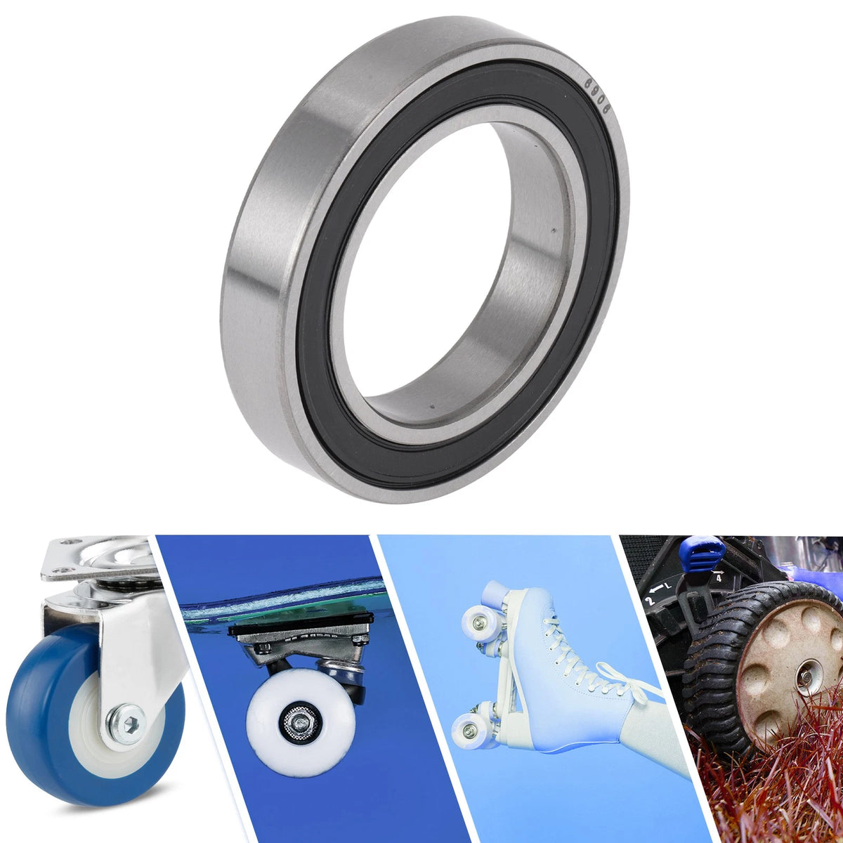 6906DDU Deep Groove Ball Bearing for Scooter Skateboard (30x47x9mm)