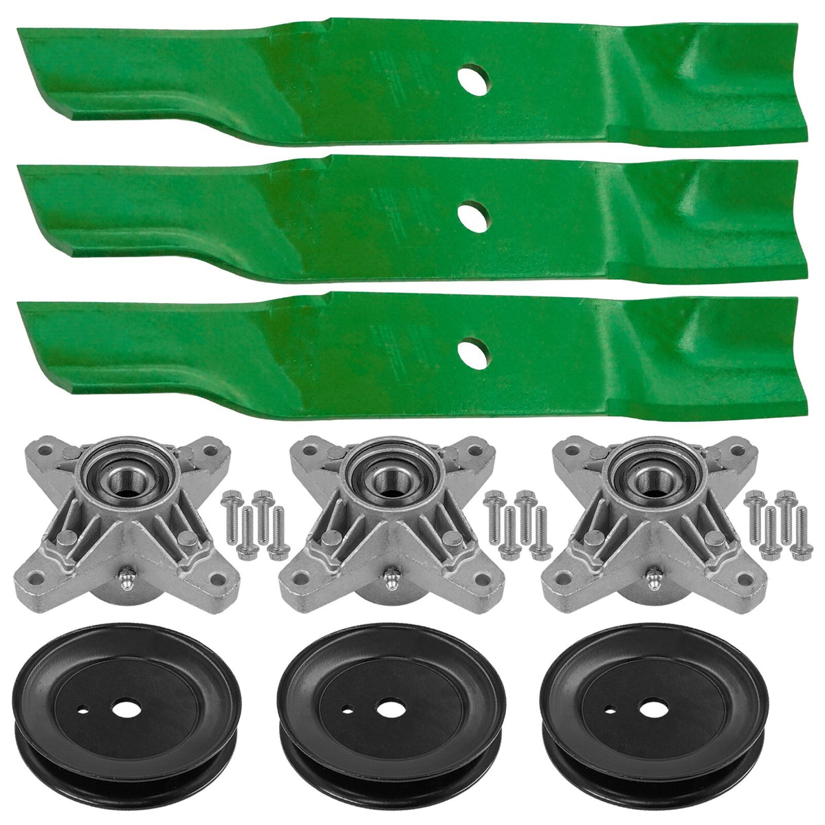 Deck Spindle and Pulley Assembly for Cub Cadet GTX2100 GTX2154 (2017–2019)