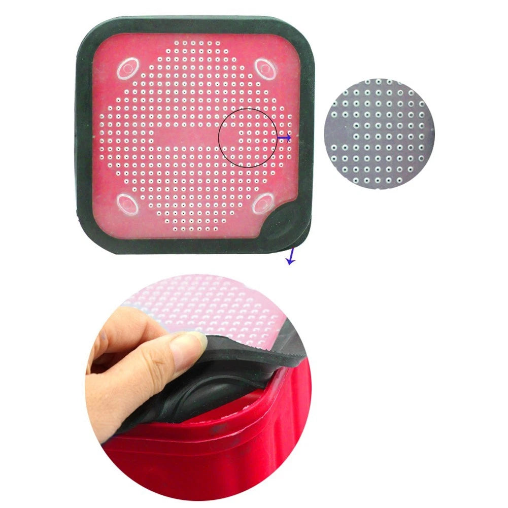 2X Plastic Holes Redworm Box for