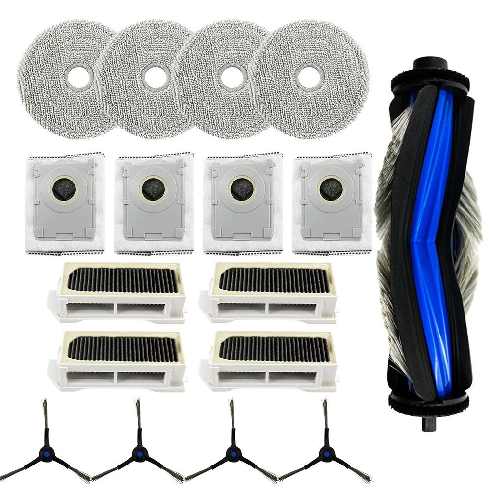 Robot Vacuum Accessory Kit - Main Roller Brush & Dust Bag Included