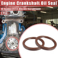 2pc Engine Crankshaft Oil Seal Replacement for Honda Pilot (2005–2012)