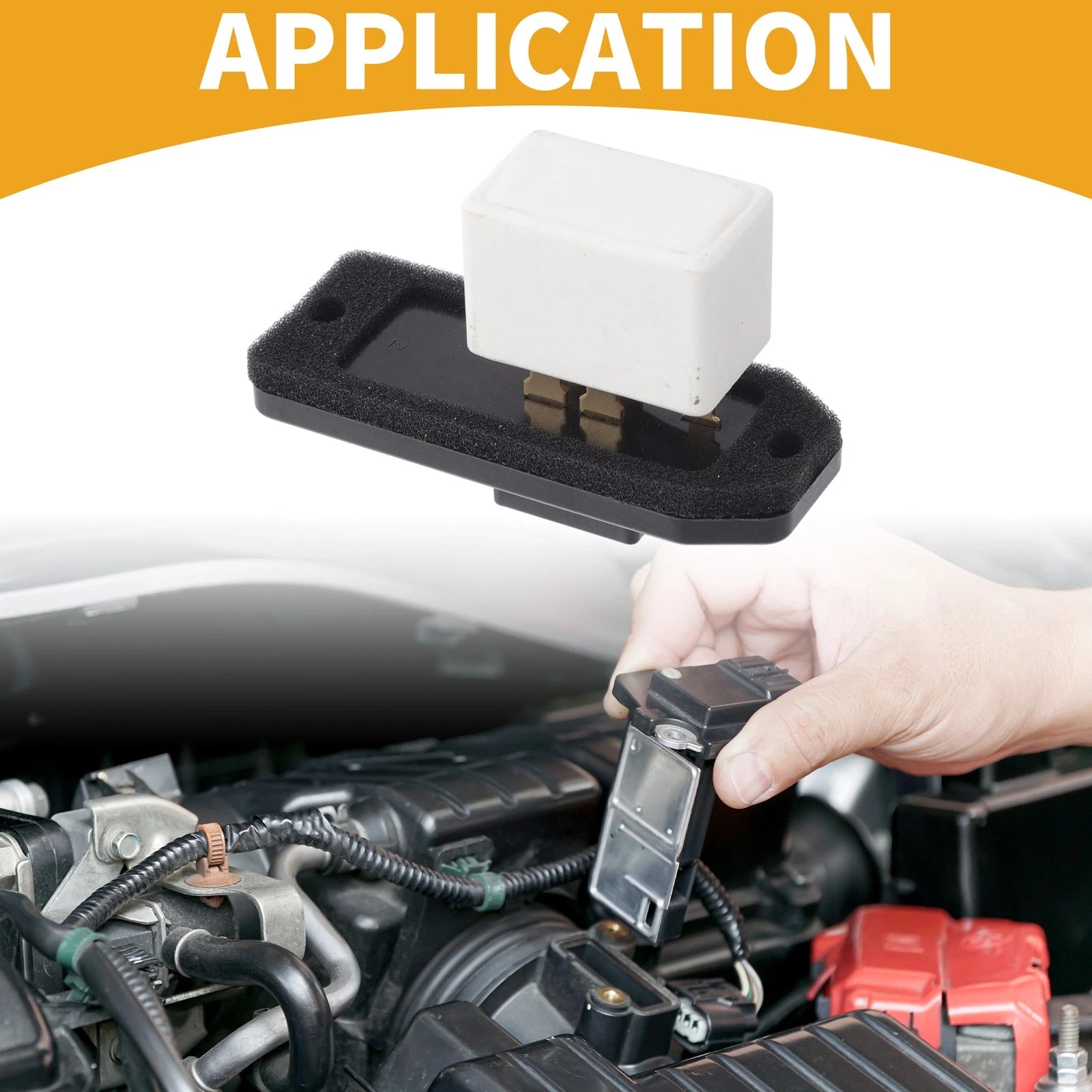 HVAC Blower Motor Resistor Replacement for Toyota No. AC125038 (1999–2004)