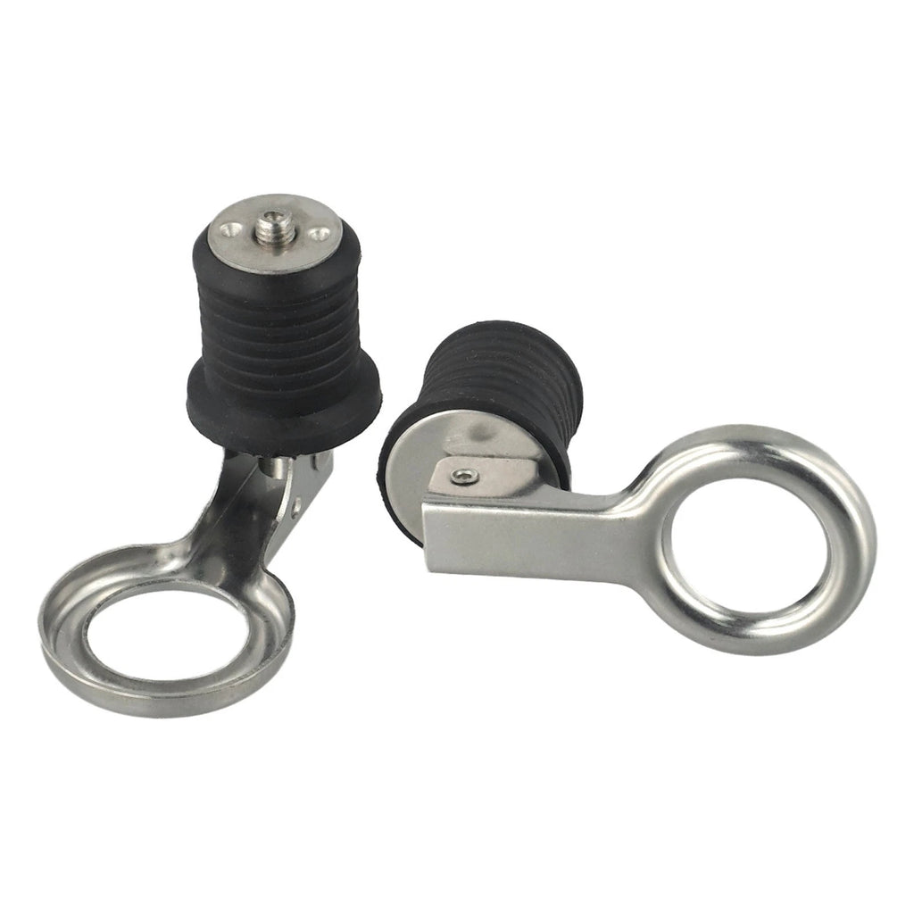 Stainless Steel Snap Flip Drains for Boating Applications