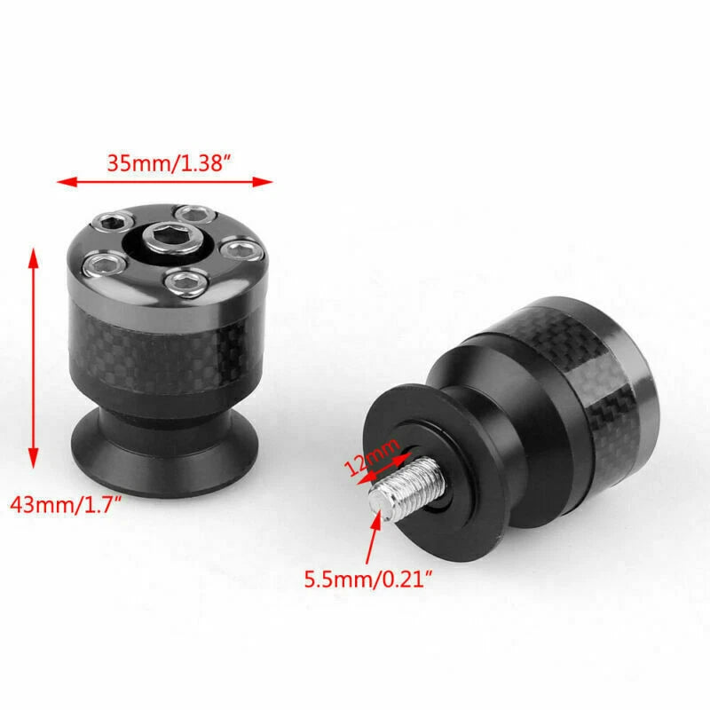 CNC Carbon Fiber Ständeraufnahme for Yamaha YZF R1 R6 R6S XJR (2000–2023)