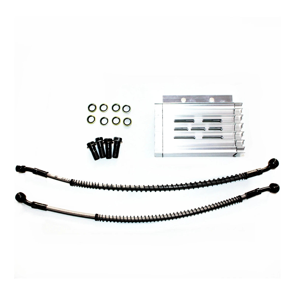 CNC Engine Oil Cooler Kit for PIT PRO Trail Dirt Bike (140cc 150cc)