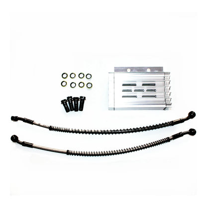 CNC Engine Oil Cooler Kit for PIT PRO Trail Dirt Bike (140cc 150cc)