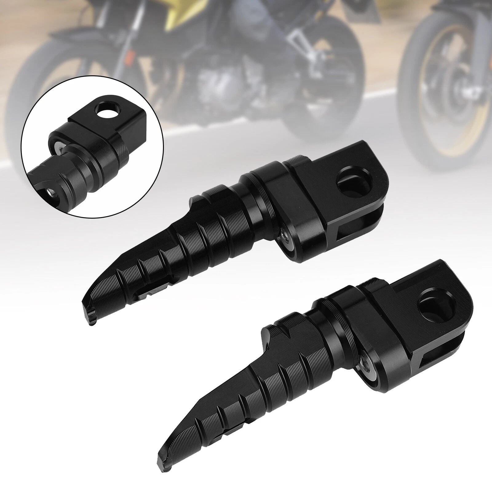 Front Footrests Foot Pegs for CFMOTO 250SR 250NK 400NK 650NK 400GT (2019–2022)