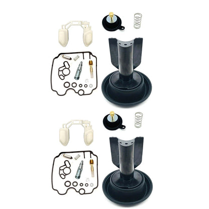 2X Carburetor Float Plunger Diaphragm Kit for Yamaha TDM850 (1991–1993), FZR1000 (1989–1995)