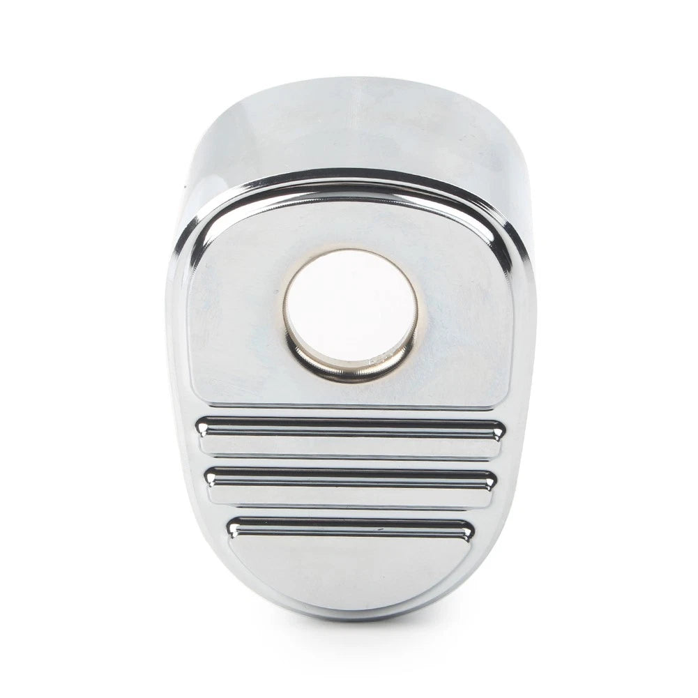 Chrome Tri Line Ignition Switch Cover for Harley Electra Road Glide (2014–2022)