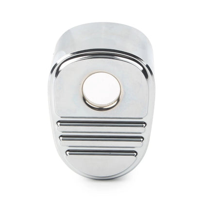 Chrome Tri Line Ignition Switch Cover for Harley Electra Road Glide (2014–2022)