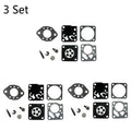 Set of 3 Carburetor Rebuild Kits for Stihl 020 024 028 (RK-13HU RK-14HU)