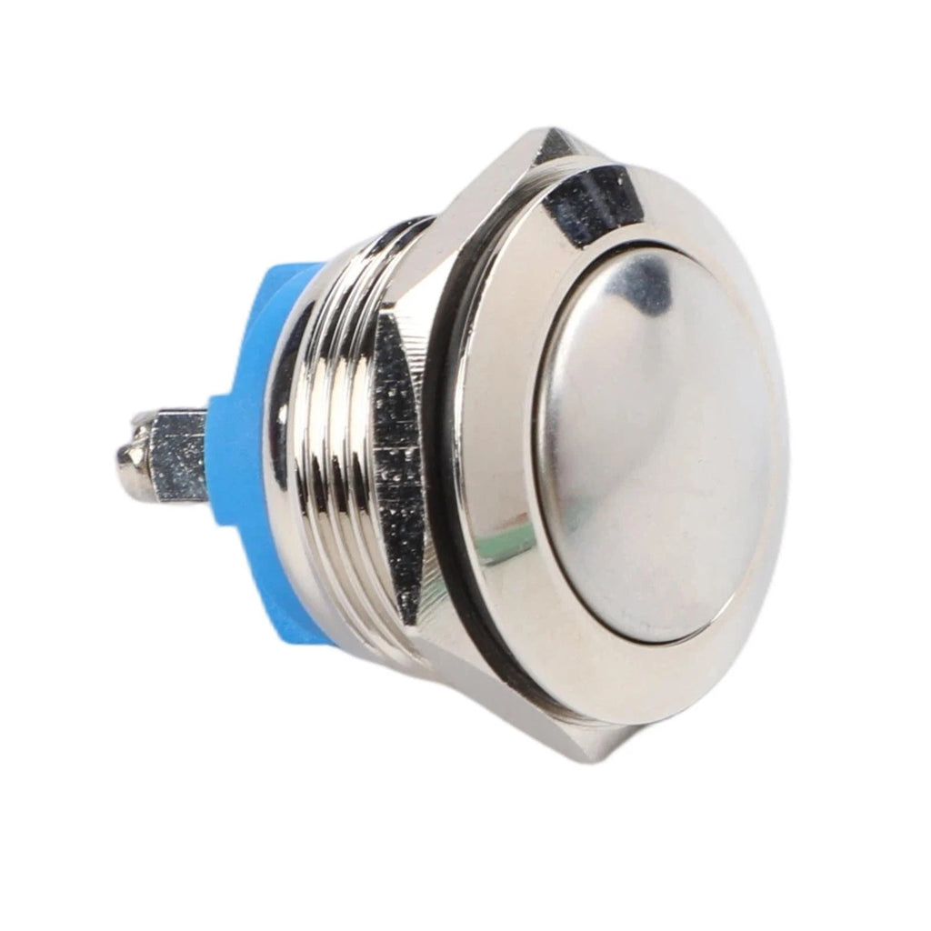SPST Push Button Switch for Auto-Car Horn/Starter (250V AC/DC, 5A)