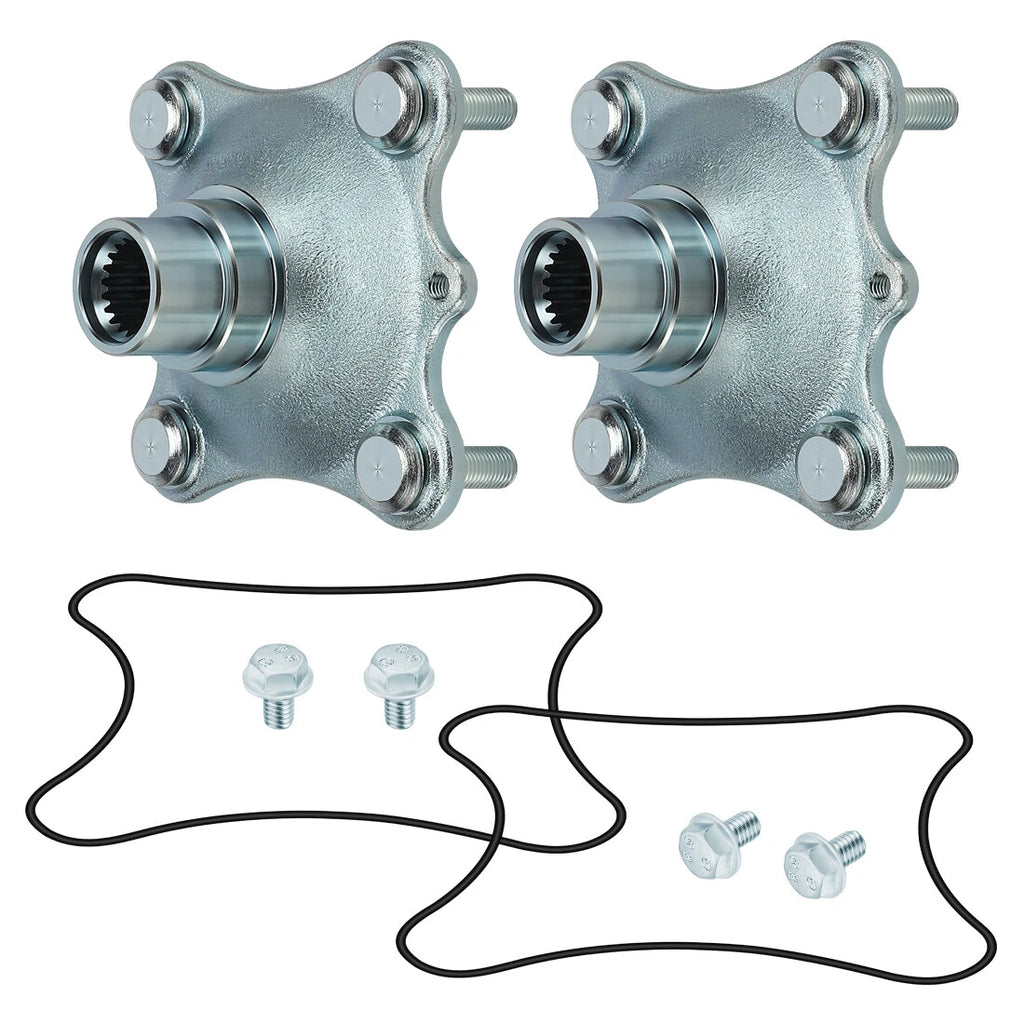 2X Front Wheel Hub Kit for Honda TRX350FE TRX350FM (2000–2006)