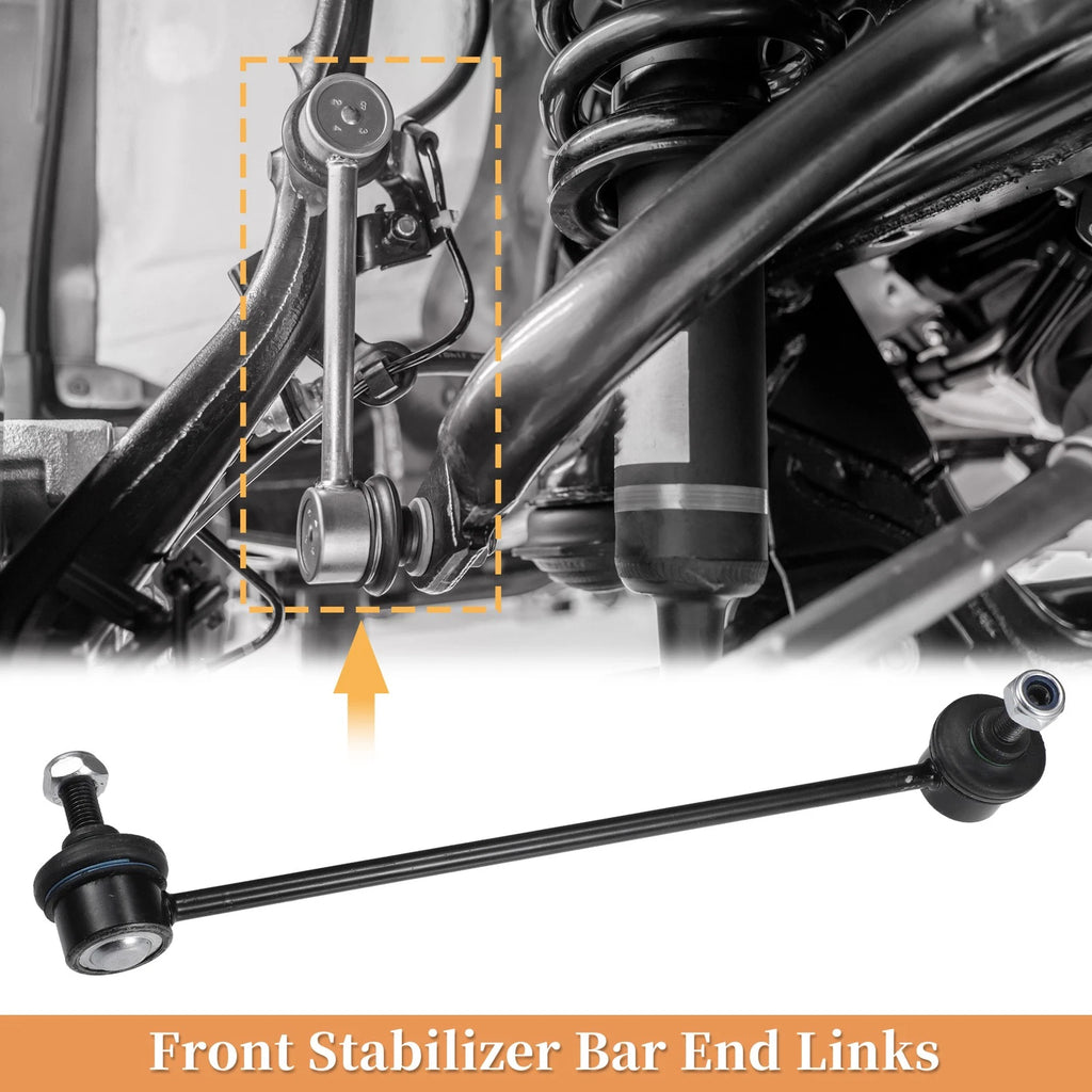 2pcs Front Stabilizer Sway Bar Link Replacement for Mercedes-Benz C230 (2002–2007)