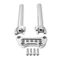 Handlebar Riser Top Clamp for Harley Fat Boy FLSTF, Low Rider (1" Bar)