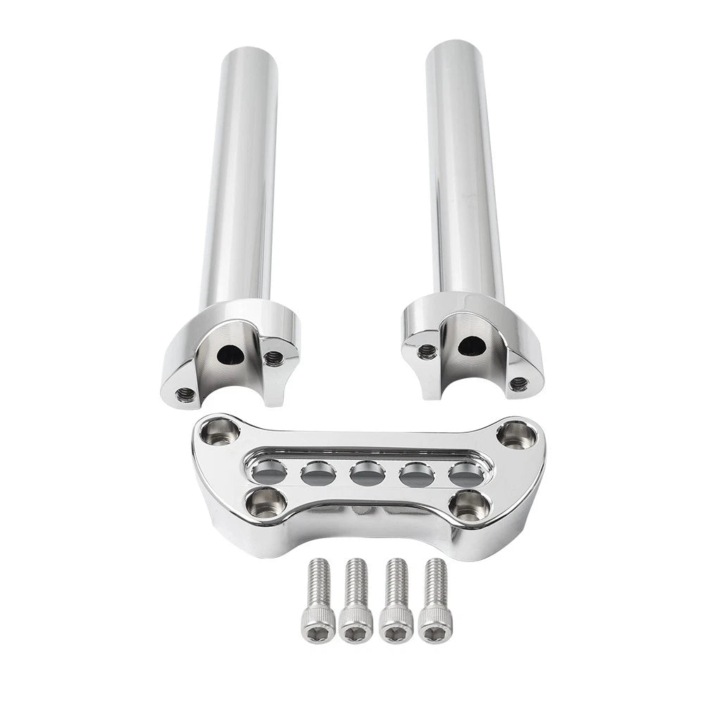 Handlebar Riser Top Clamp for Harley Fat Boy FLSTF, Low Rider (1" Bar)