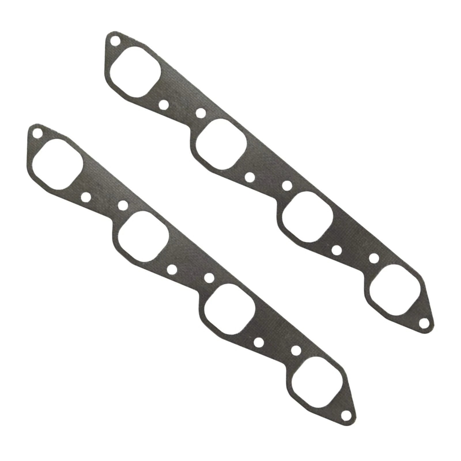 2PCS Exhaust Manifold Gasket for Mercruiser OMC (27-46820, 909613, 3852472, 18-0418)