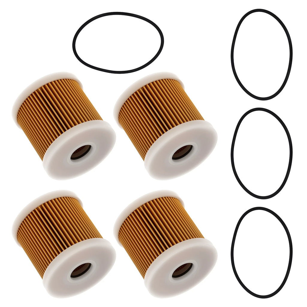 Set of 4 Boat Engine Filter Elements for Yamaha Outboard 300HP BE4056