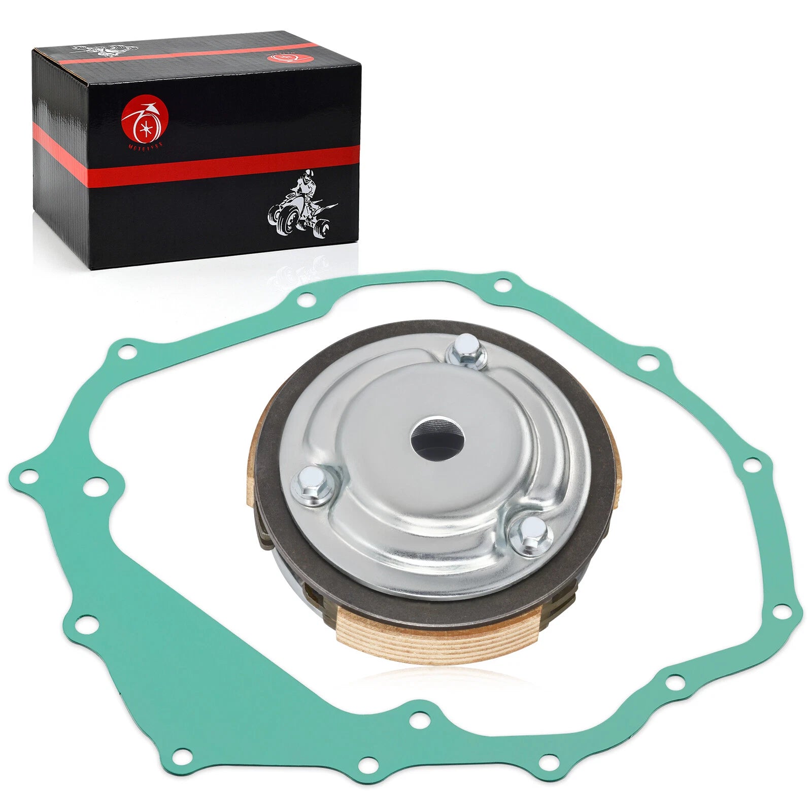 Centrifugal Carrier Wet Clutch & Gasket for Honda Recon 250 TRX250TE/TM (2002–2023)
