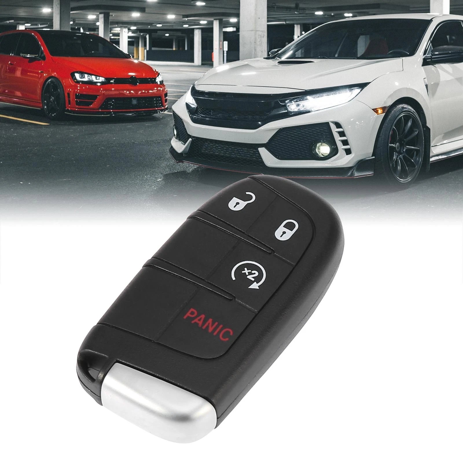 Keyless Entry Remote Car Key 433MHz for Dodge Durango (2015–2018)