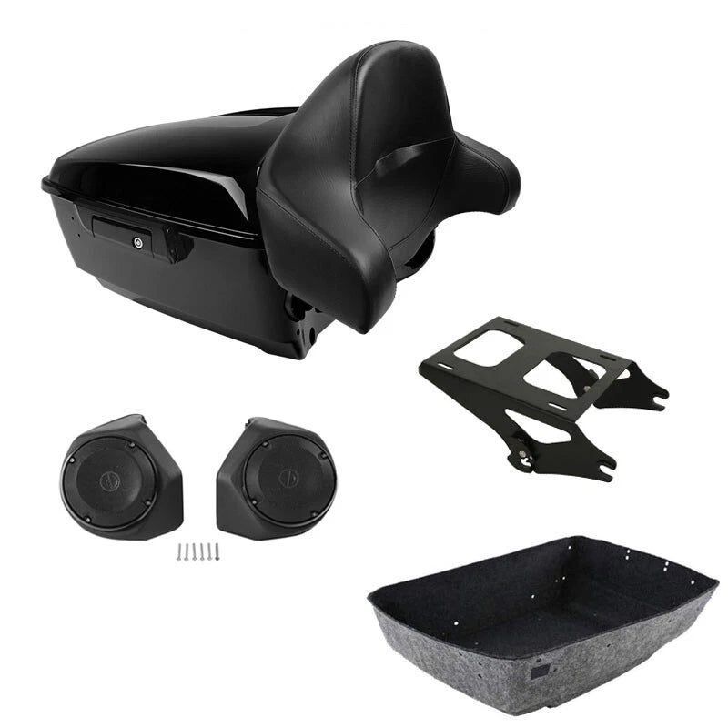 Trunk Mount Rack Speaker Pad for Harley Electra Glide (2014–2026)