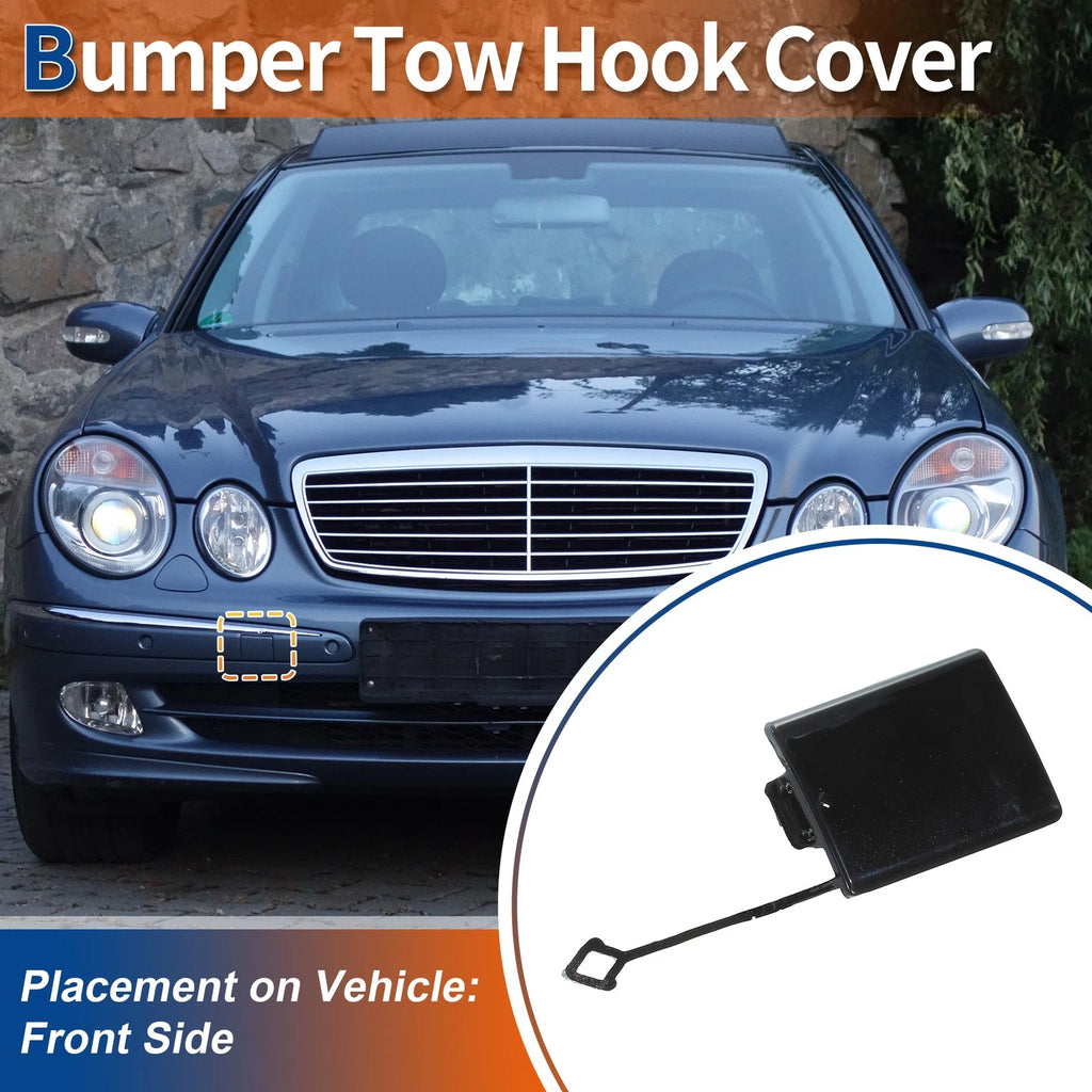 Front Tow Hook Cover Replacement for Mercedes-Benz E-Class (2003–2009)