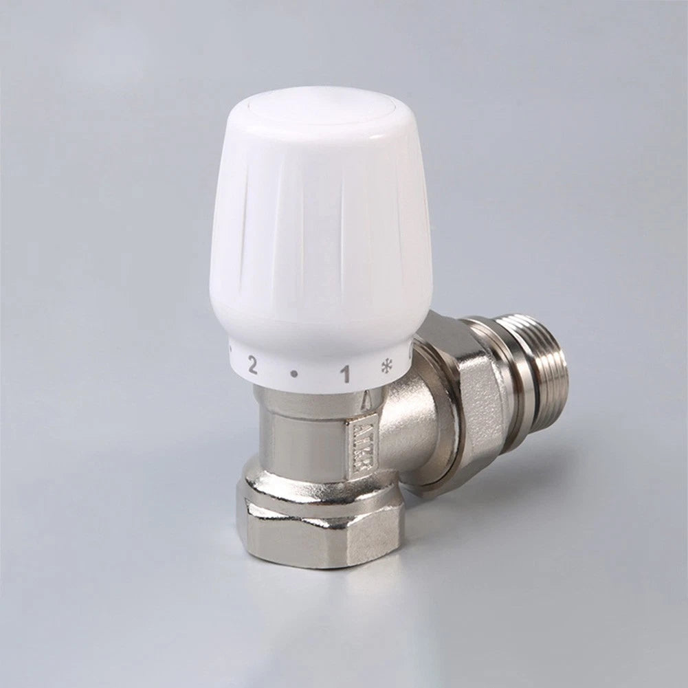 Radiator Manual Angle Control Valve 12 Inch for Residential Heating Systems