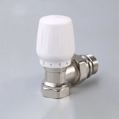 Radiator Manual Angle Control Valve 12 Inch for Residential Heating Systems