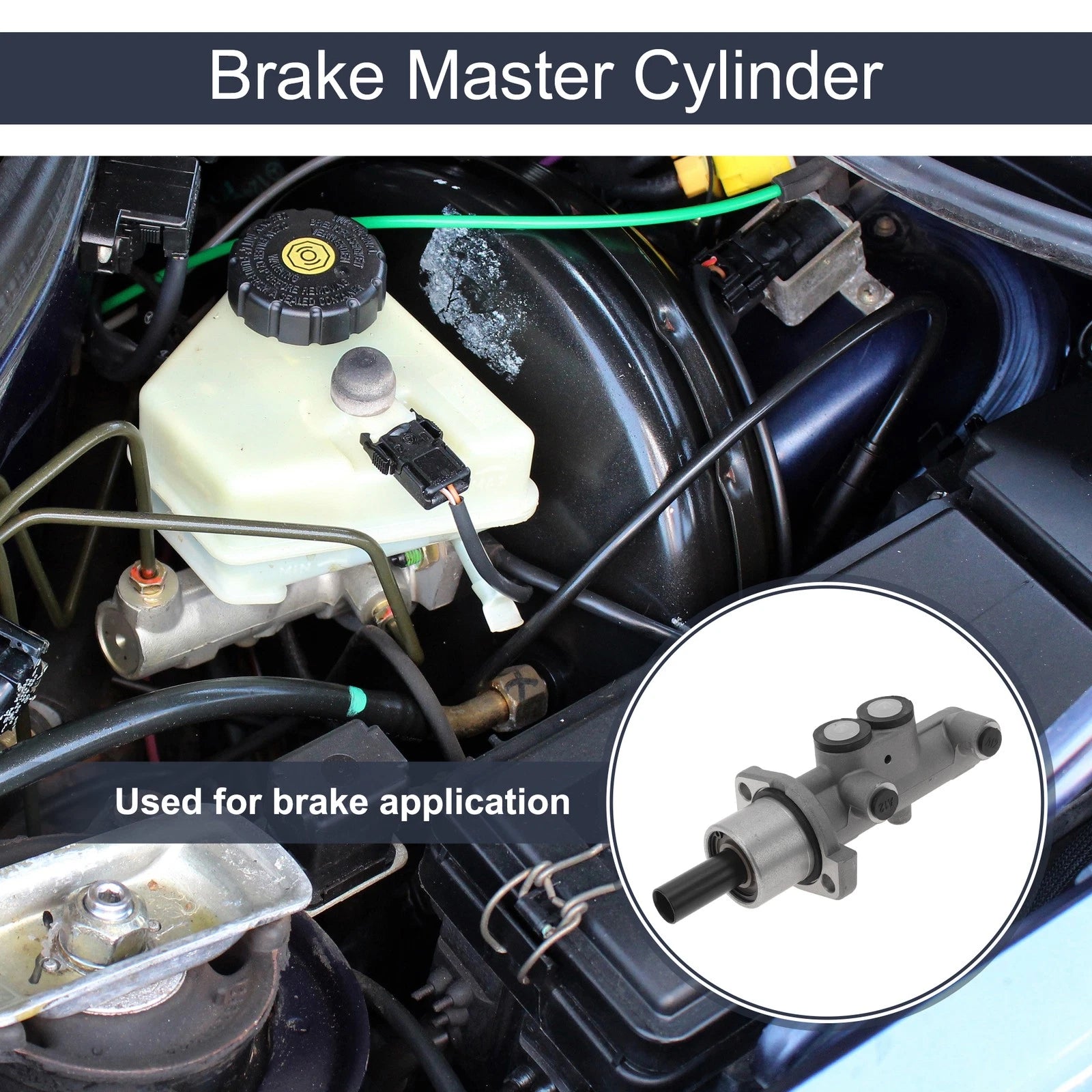 Brake Master Cylinder with Reservoir for Volkswagen Jetta (1999–2006)