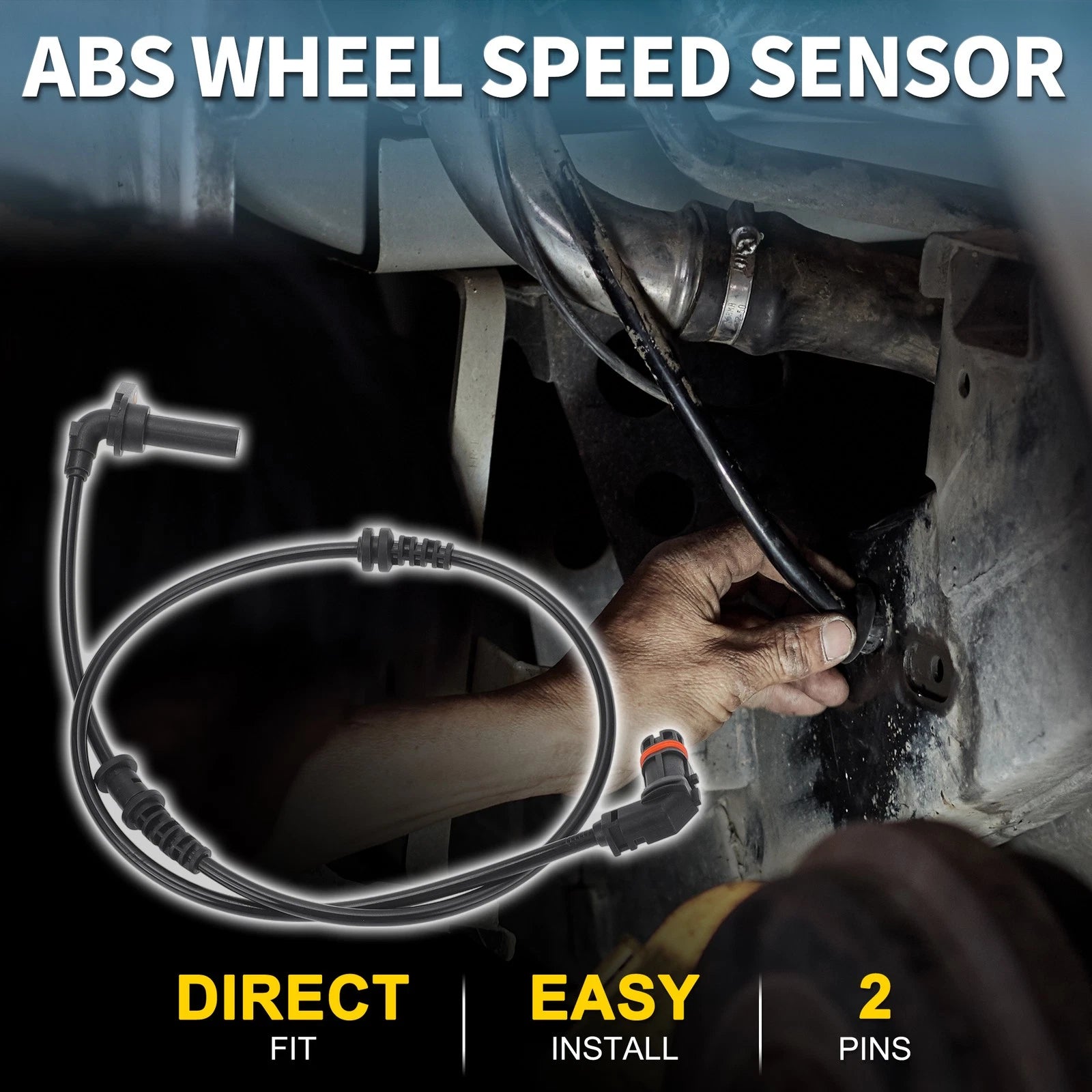 Front Right ABS Wheel Speed Sensor for Mercedes-Benz E Class W212 (2009–2016)