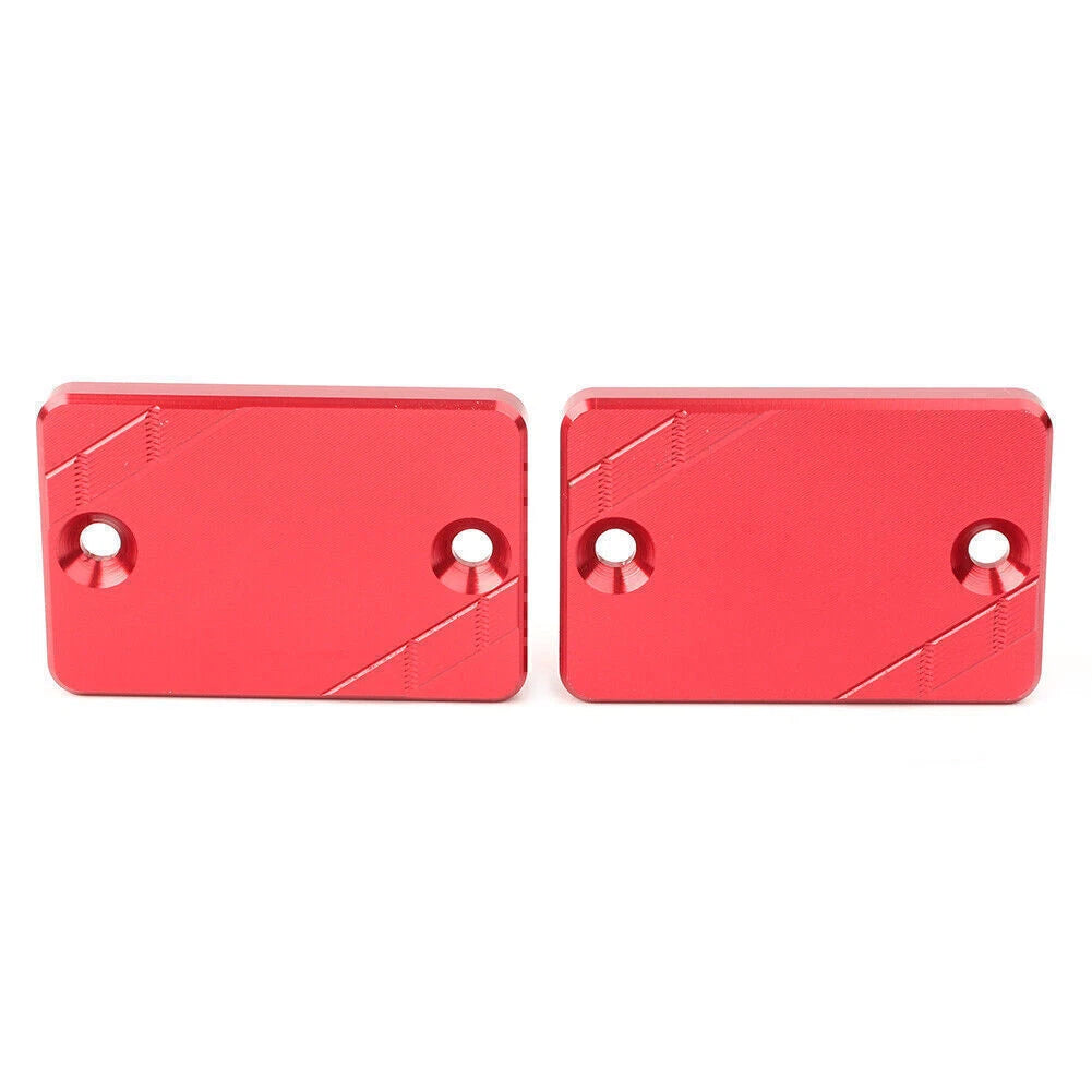 1 Pair Front Brake Master Cylinder Cover Cap for Honda PCX 125 150 (2018) Red
