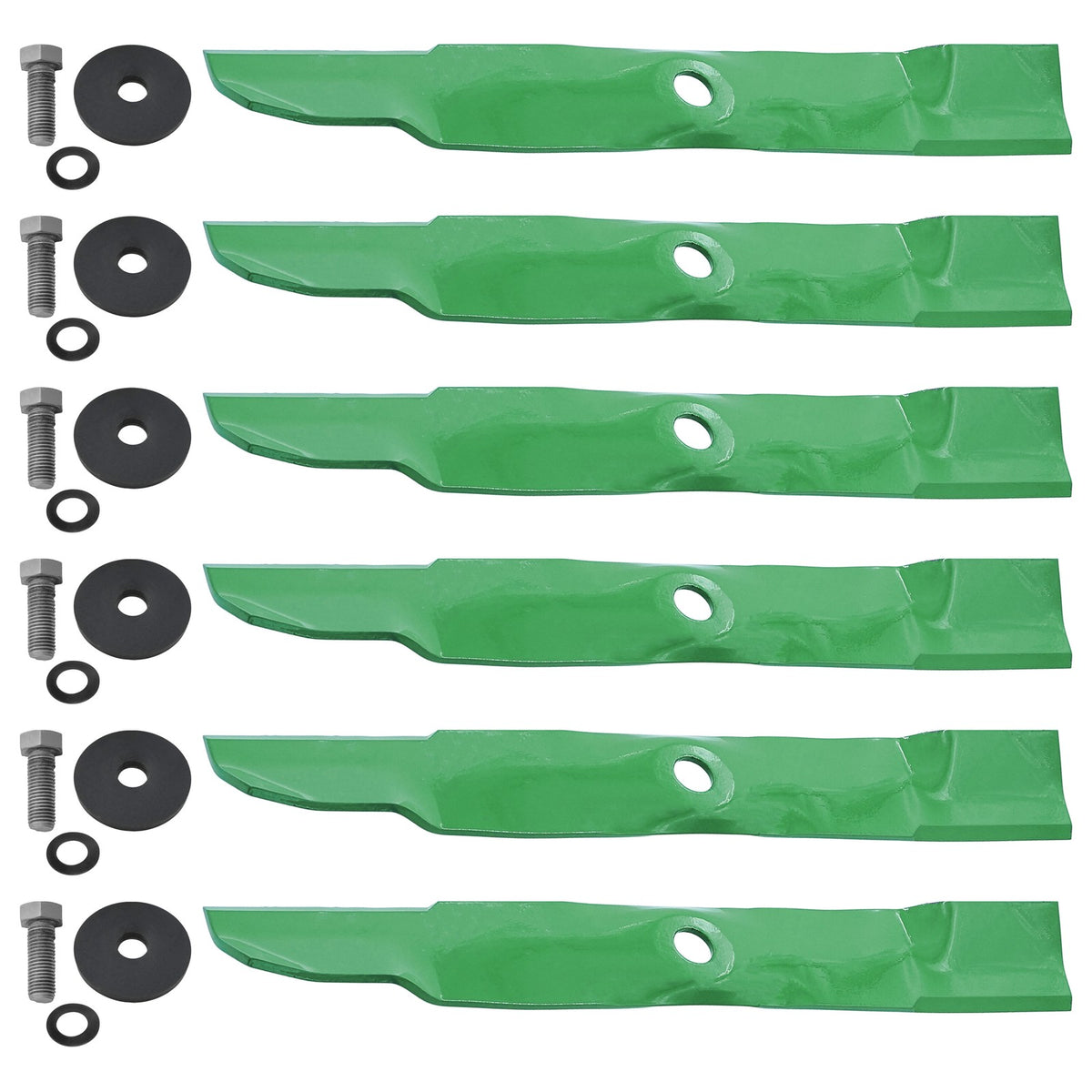 60 in Deck Blade with Bolt Replacement for John Deere M128485 (2000–2010)