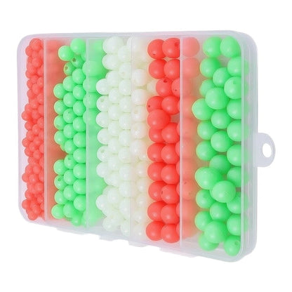 400pcs Glow-in-Dark Fishing Beads for Angling Rig Use