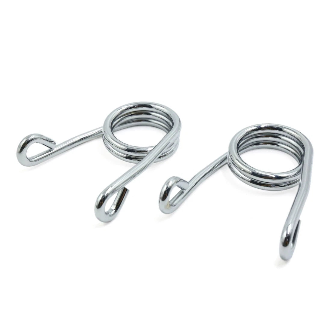 2X Chrome Plating V Shape Chopper Solo Seat Springs for Harley Davidson