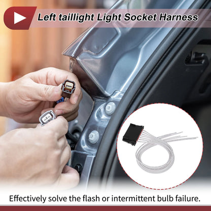 Left Tail Light Socket Wiring for Mercedes-Benz C-Class W204 (2012–2014) No.2048202277