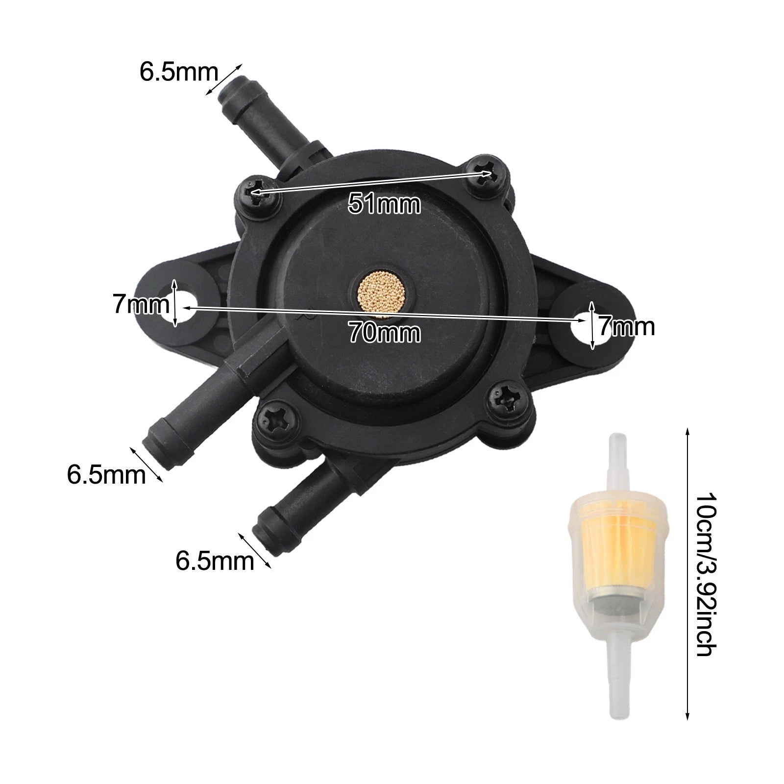 Fuel Pump Assembly for - Includes Oil Hose