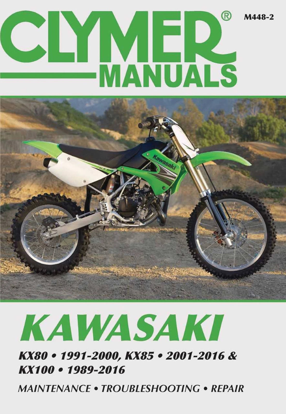 Clymer Manual for Kawasaki KX80, KX85, KX100 (1991–2001)