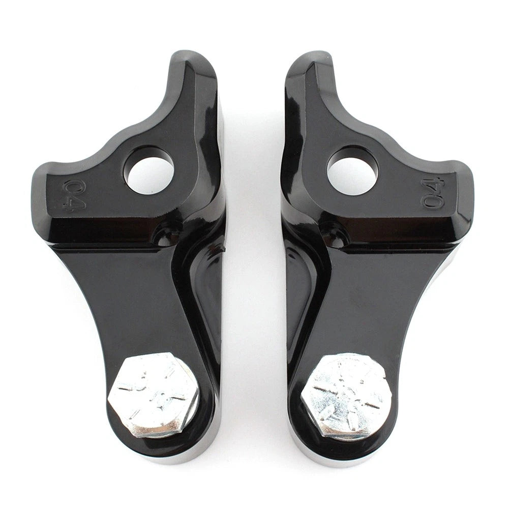 1" Lowering Kit Black Rear Shock Absorber for Harley Touring FLHX FLHR (2009–2019)