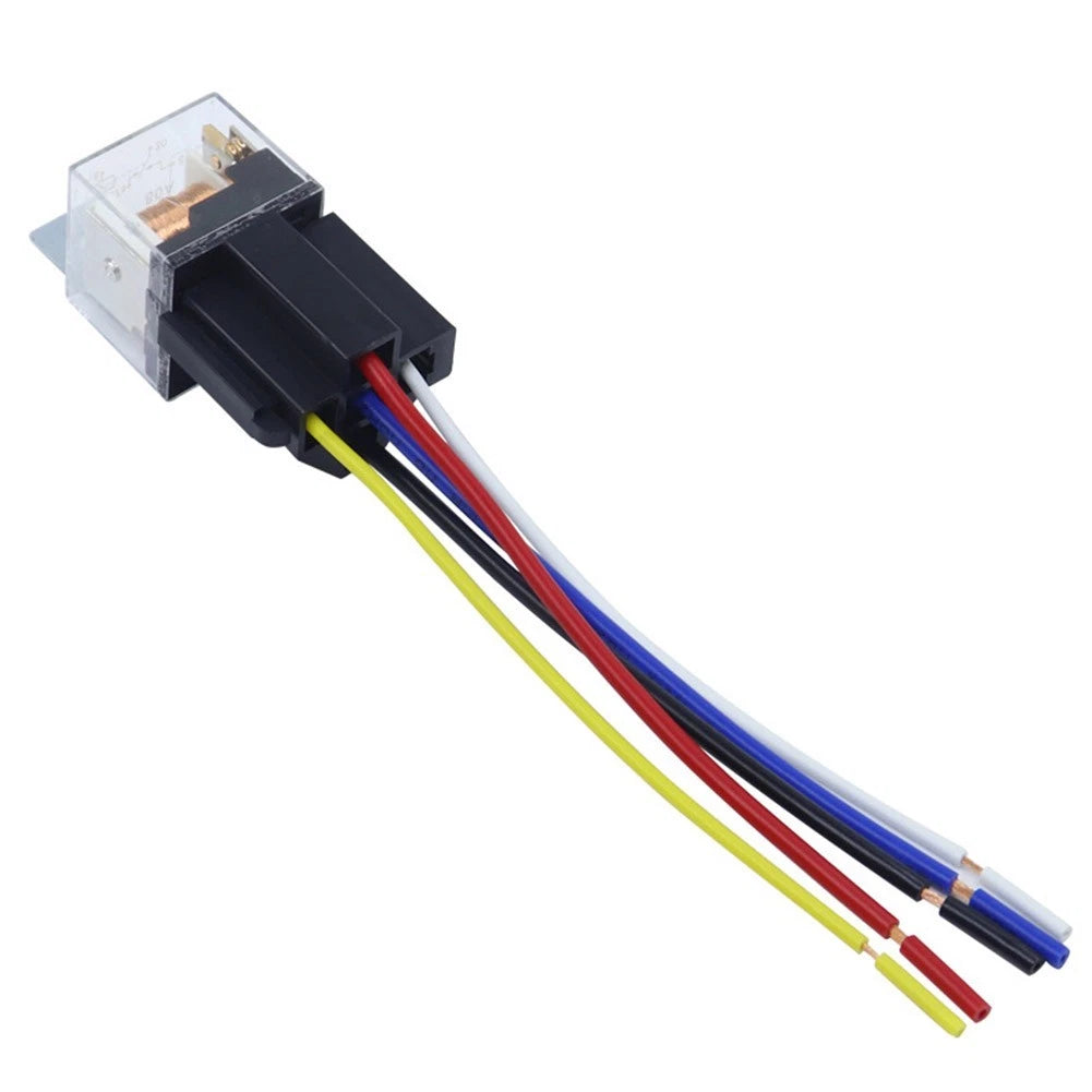 80A Automotive Relay for Engine Compartment (Supports Lights, Fans, Audio)