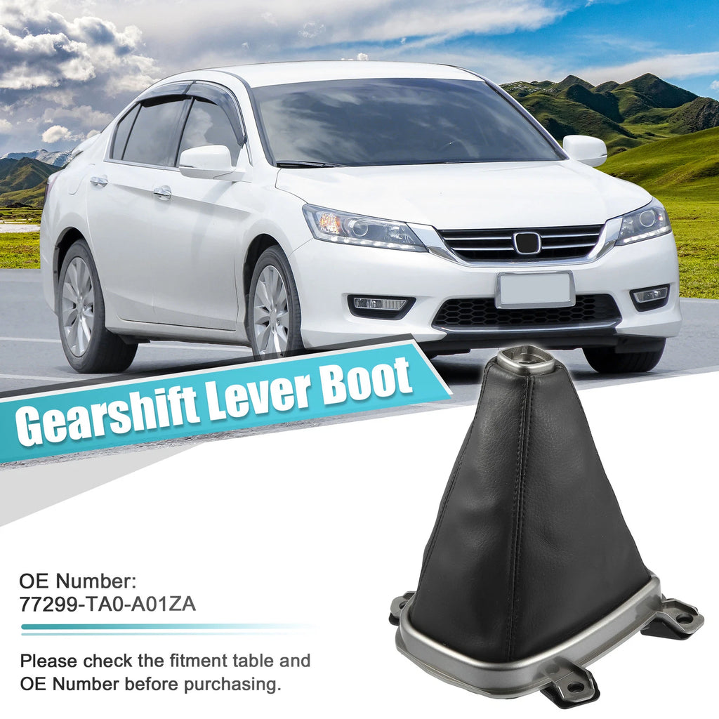 Center Console Shift Lever Boot Cover for Honda (77299-TA0-A01)