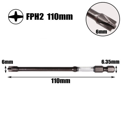 Magnetic Slotted Screwdriver Bit for Socket Switch