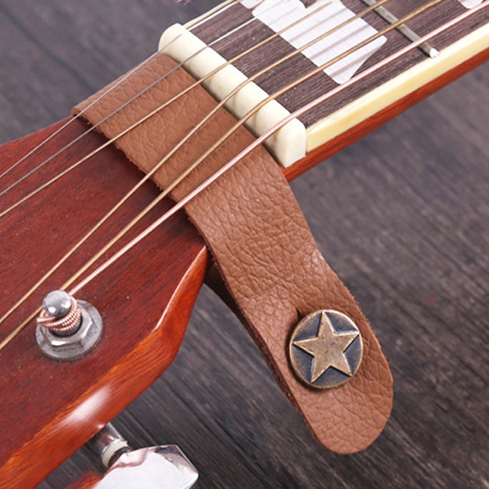 Guitar Neck Strap for Electric Guitars (20.5cm x 2.3cm) Black
