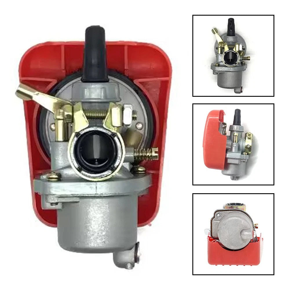 High Performance Red Carburetor for 49cc 50cc 60cc Motorcycles
